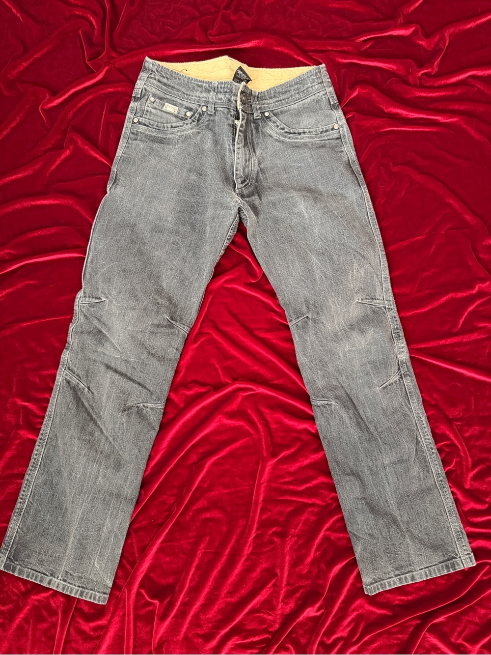 KUHL- Riot Men's Blue Indigo Washed Straight-Leg Jeans 30x32